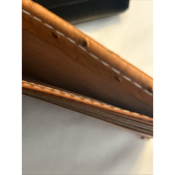 RIDGE MOUNTAIN VEGAN LEATHER HANDCRAFTED STUDDED EAGLE BIFOLD MEN'S WALLET New - Picture 12 of 12